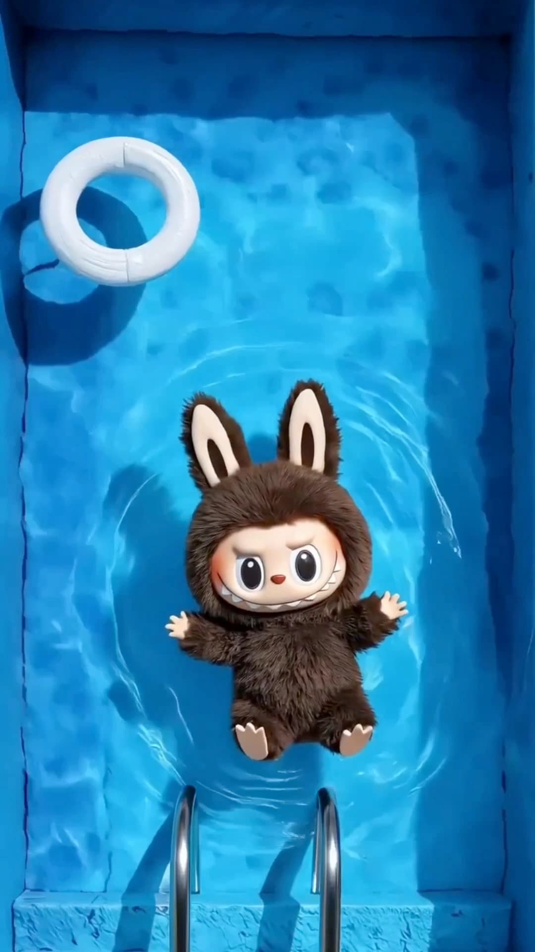 Cute Labubu Live Photo 4 - Premium labubu live photo wallpaper with interactive animations